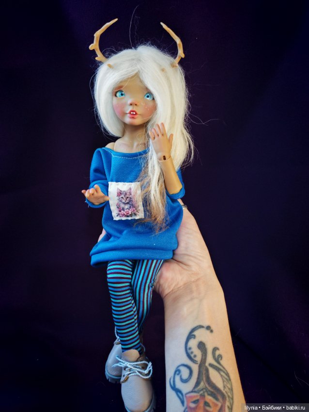 Авторская бжд Оленёнок — Авторские куклы BJD (фото 3)