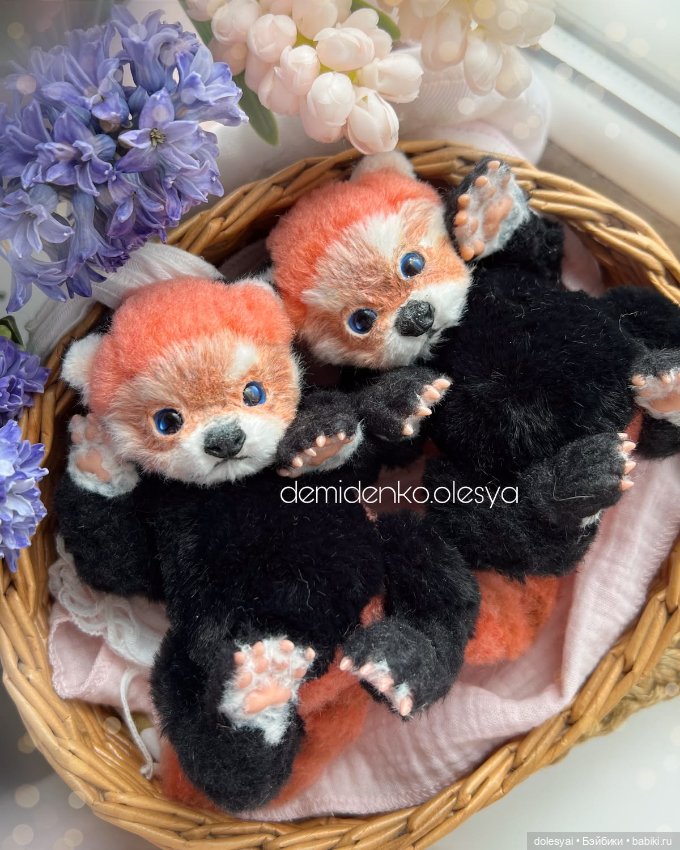 Красная панда Мариэль 🧡✨ — Авторские игрушки (фото 5)