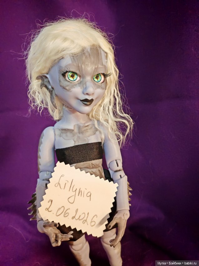 Авторская бжд Рыбы — Авторские куклы BJD (фото 6)