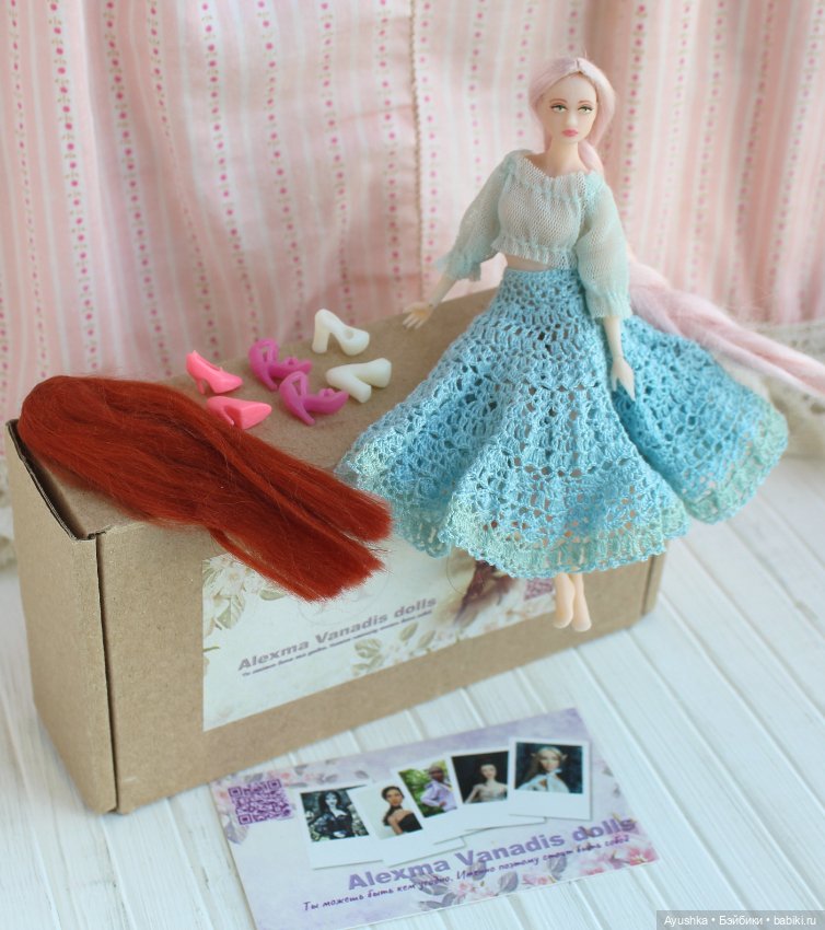 Мини-Барби от Alexma Vanadis dolls 1:12 (фото 8)