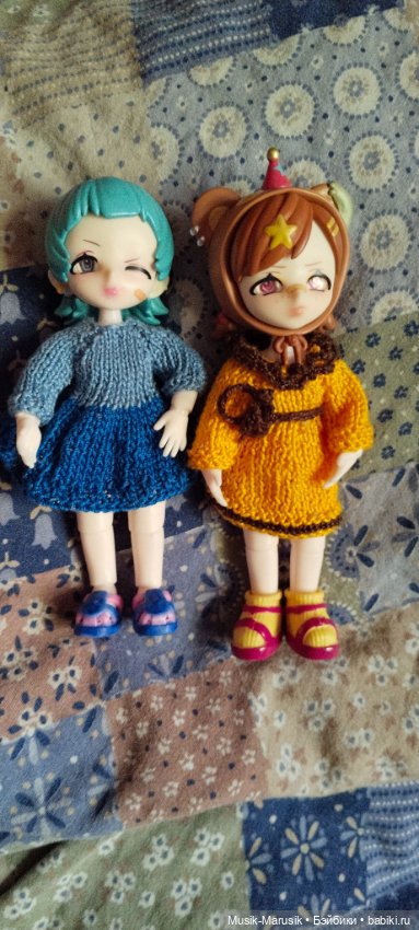 Гибриды 12 см — Шарнирные куклы (не BJD)