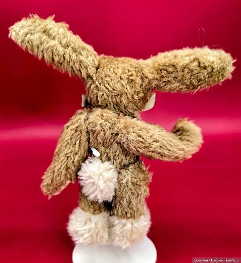 Кролик с зелёным бантом от Boyds Bears Co (фото 9)