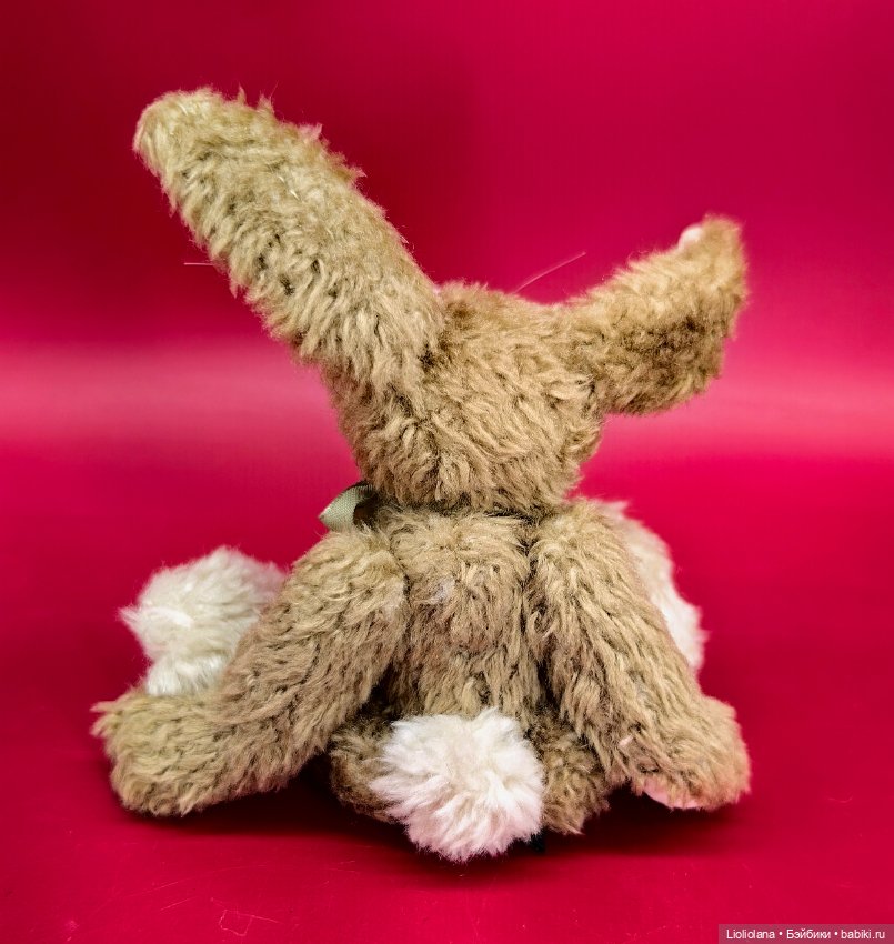 Кролик с зелёным бантом от Boyds Bears Co (фото 3)
