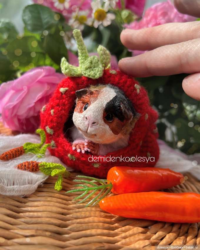 Морская свинка Микки 🐹 — Авторские игрушки