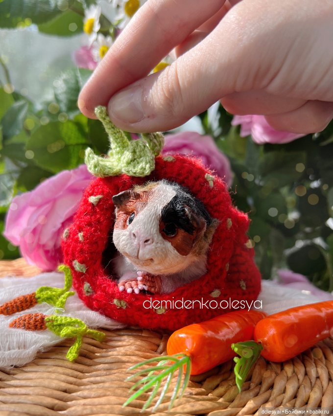Морская свинка Микки 🐹 — Авторские игрушки (фото 2)
