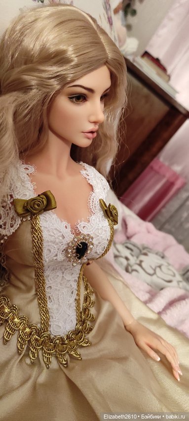 Светлый паричок для больших BJD SID (фото 3)
