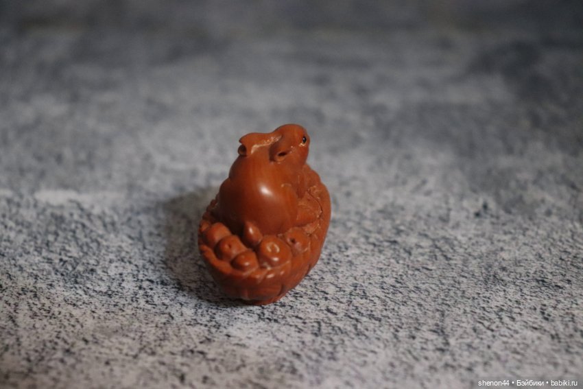 Нэцкэ "Кролик". Винтаж — Винтажные куклы и игрушки детства (фото 3)