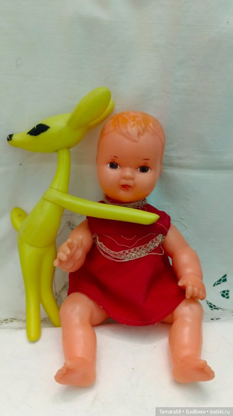 Кукла пупс СССР Ползунок — Винтажные куклы и игрушки детства (фото 5)