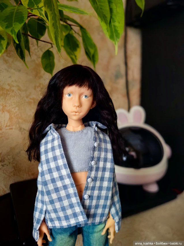 Парик для Иден 30см — Парики для BJD