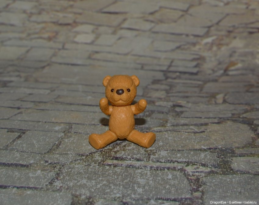 Виниловый мини-мишка SG Rabbit toys в коробочке (фото 8)