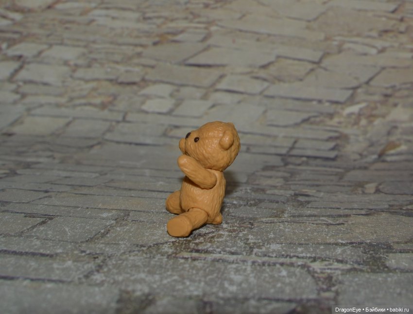 Виниловый мини-мишка SG Rabbit toys в коробочке (фото 9)