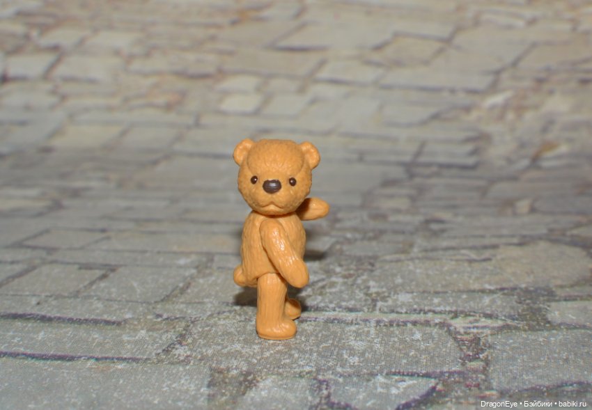 Виниловый мини-мишка SG Rabbit toys в коробочке (фото 10)