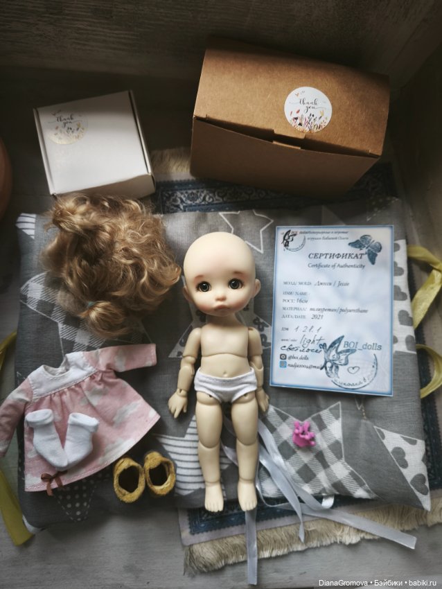 Джесси от О. Бабаевой — Авторские куклы BJD (фото 5)