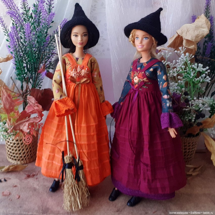 Нарядный комплект одежды для Барби Barbie в винтажном стиле. Костюм фея/ведьма/золушка/принцесса (фото 7)