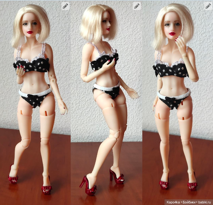 Шарнирная BJD бжд кокетка Монро 25 см (фото 3)