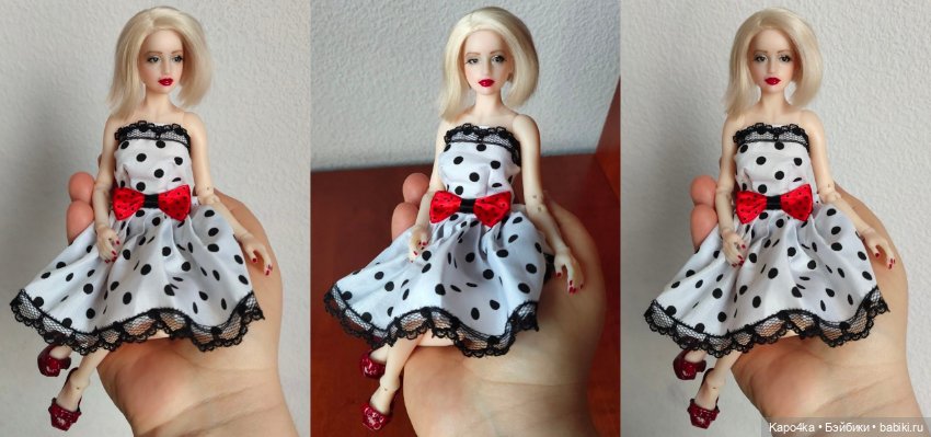 Шарнирная BJD бжд кокетка Монро 25 см (фото 2)