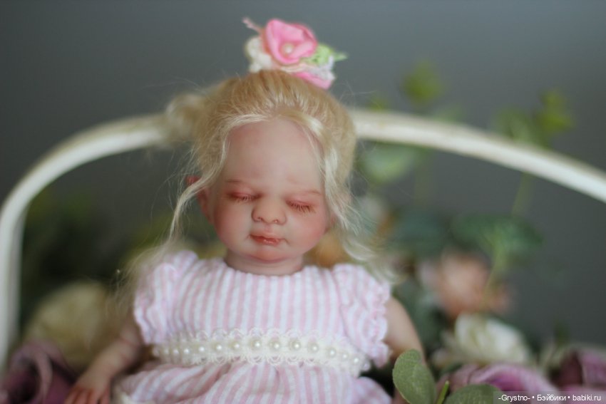 Кукла реборн мини эльфик wynter fairy