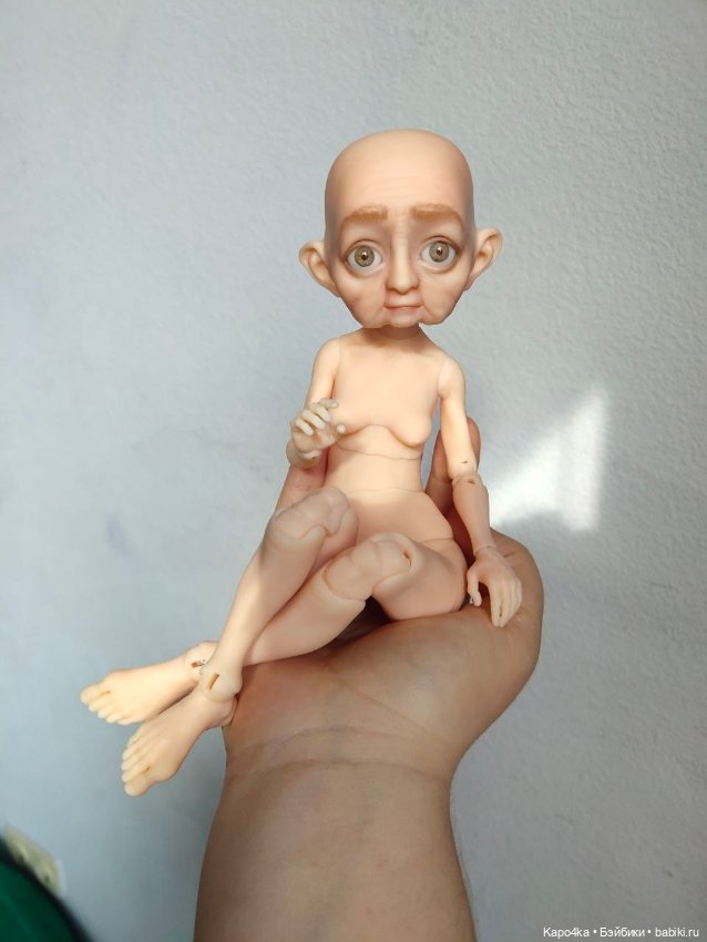 Шарнирная BJD бжд бабушка 29 см (фото 8)