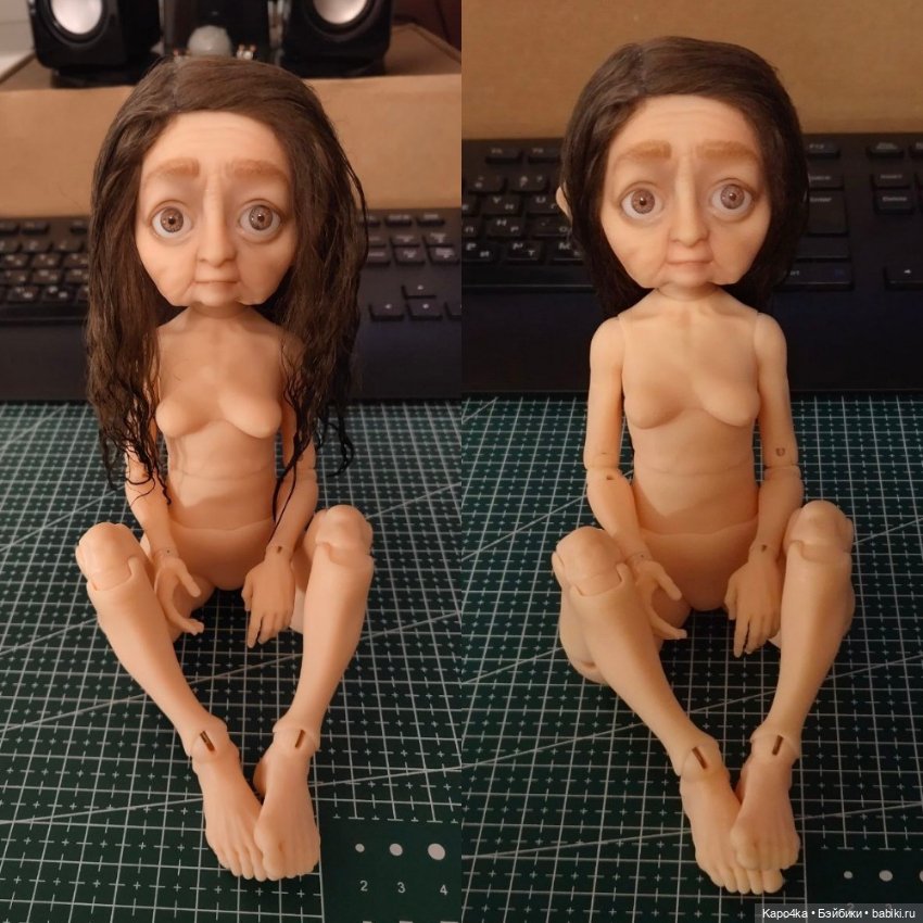 Шарнирная BJD бжд бабушка 29 см (фото 10)