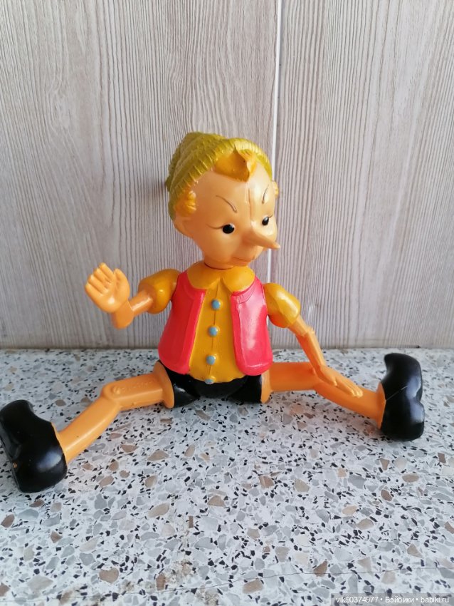 Буратино СССР целлулоид — Винтажные куклы и игрушки детства (фото 4)