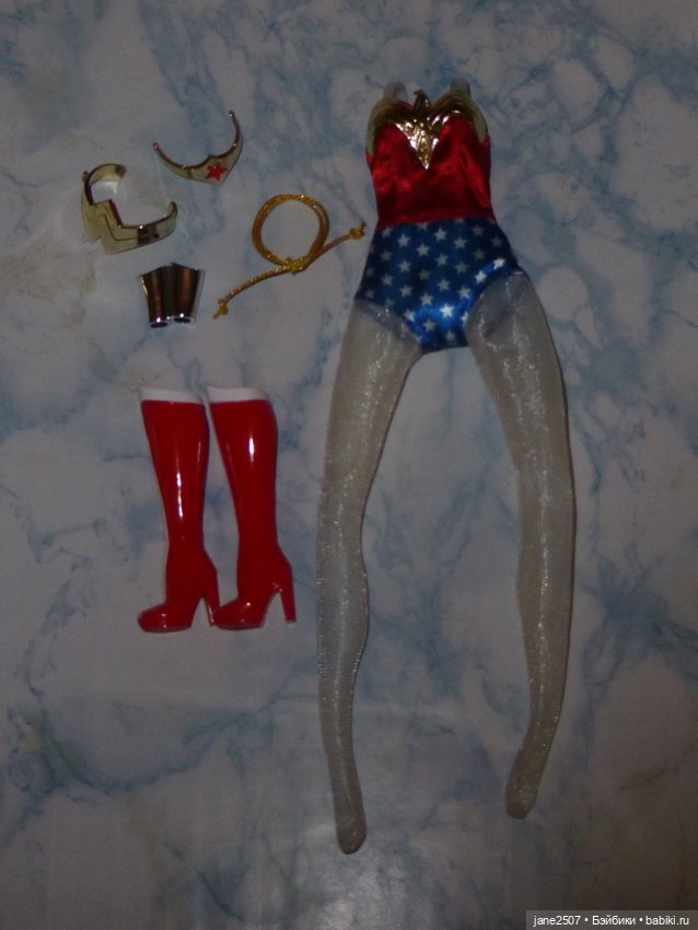 Полный аутфит коллекционной Барби Barbie Wonder Woman 2026 новый