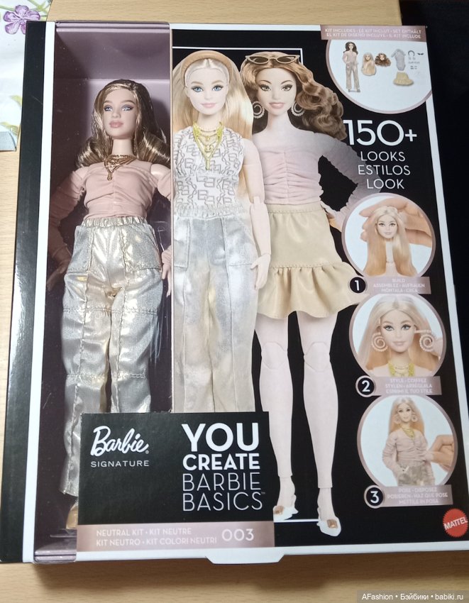 Barbie Basics Neutral Kit Fryda Барби Фрида Конструктор (фото 3)