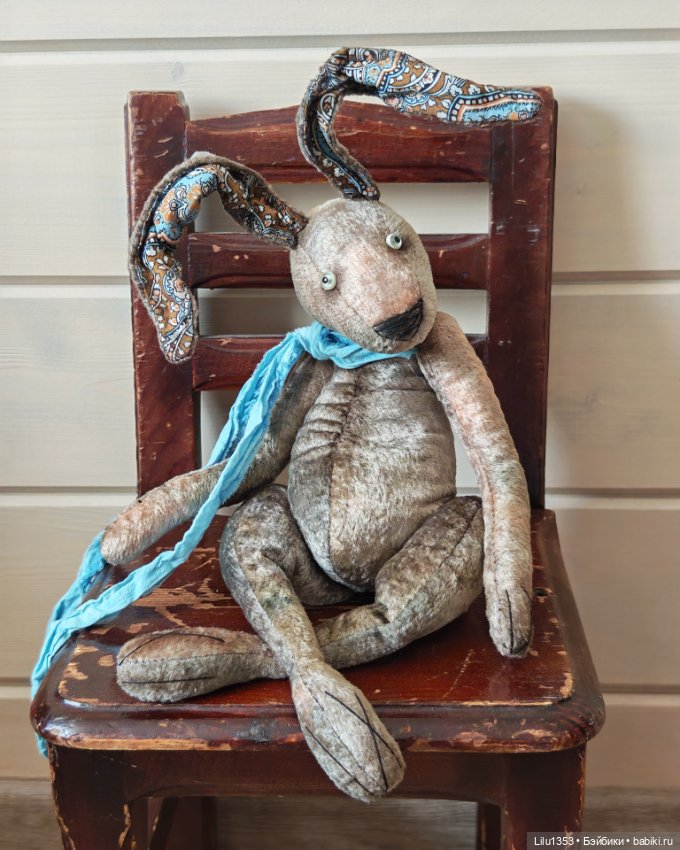 Тедди Заяц Пафф 🐰 — Авторские игрушки