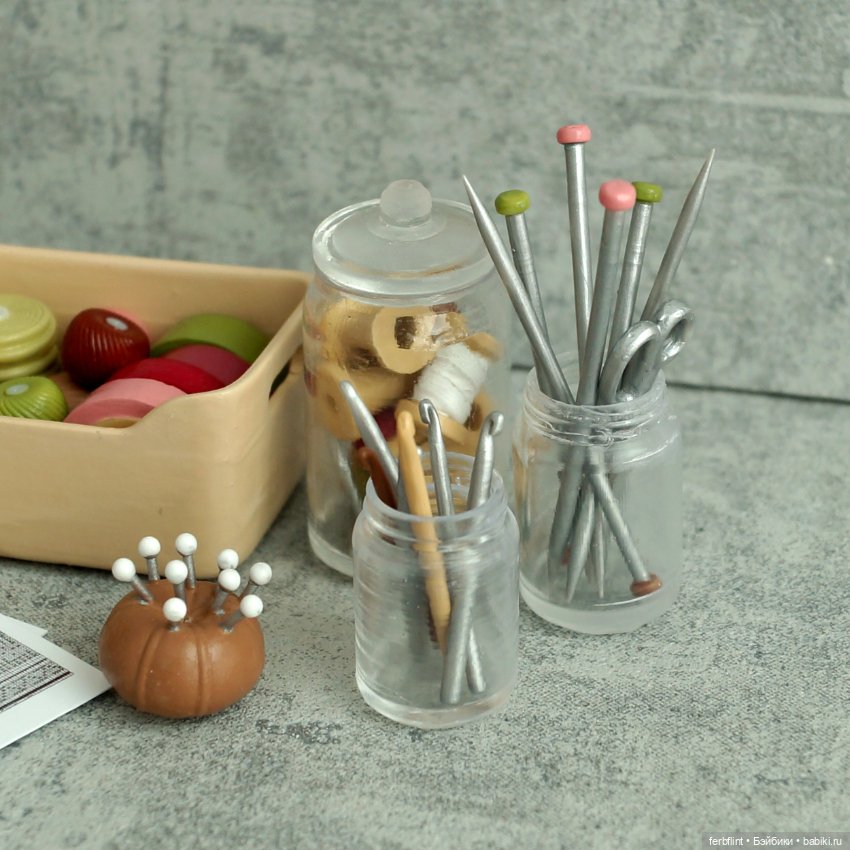 Набор "Рукоделие" в масштабе 1:6 (фото 3)