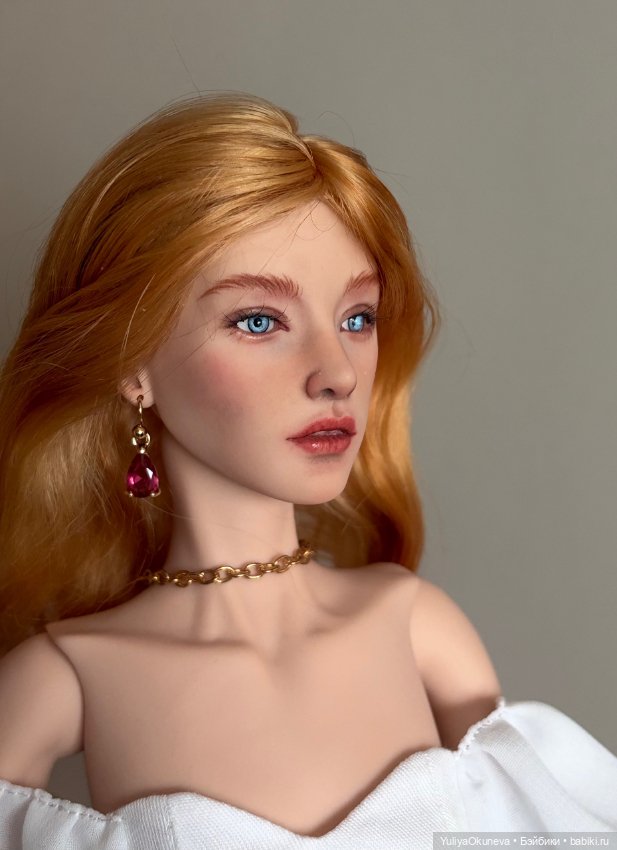 Авторская шарнирная кукла Виктория от YukaTan Dolls
