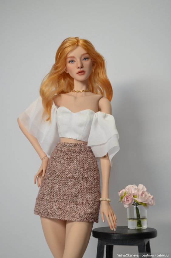 Авторская шарнирная кукла Виктория от YukaTan Dolls (фото 4)