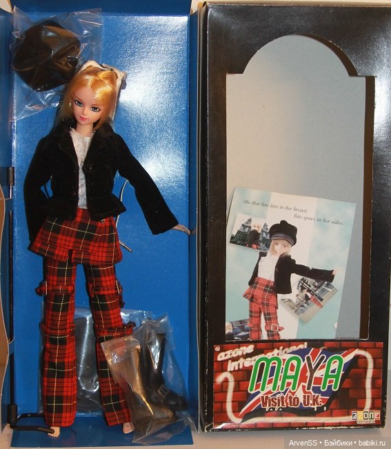 Голова Хани Fighting Vipers Такара на теле Maya Visit to U.K. Azone