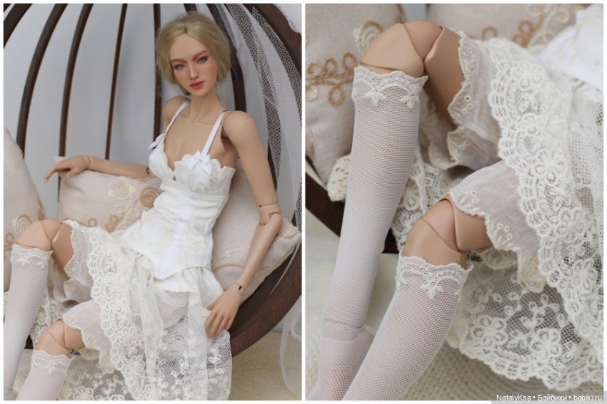 Одежда в бельевом стиле для bjd кукол (фото 7)