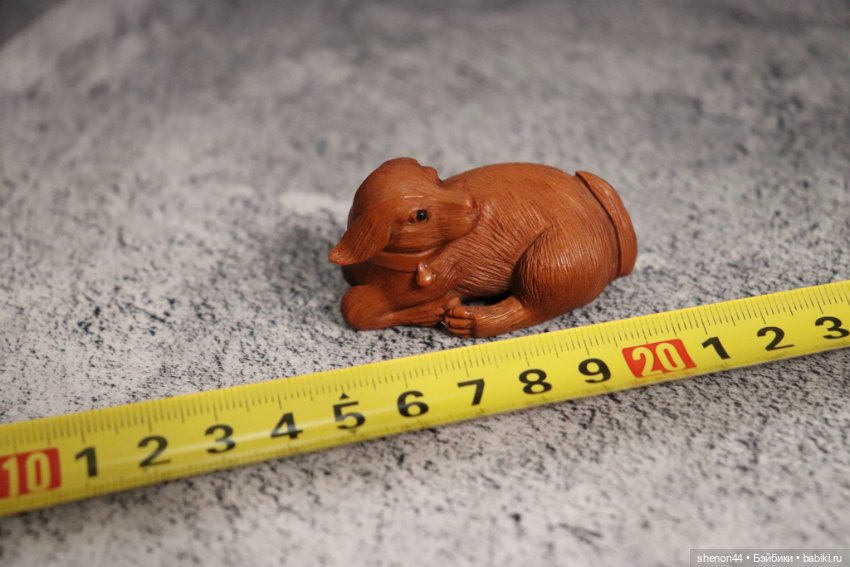 Нэцкэ "Собачка" Винтаж — Коллекционные фигурки (фото 5)