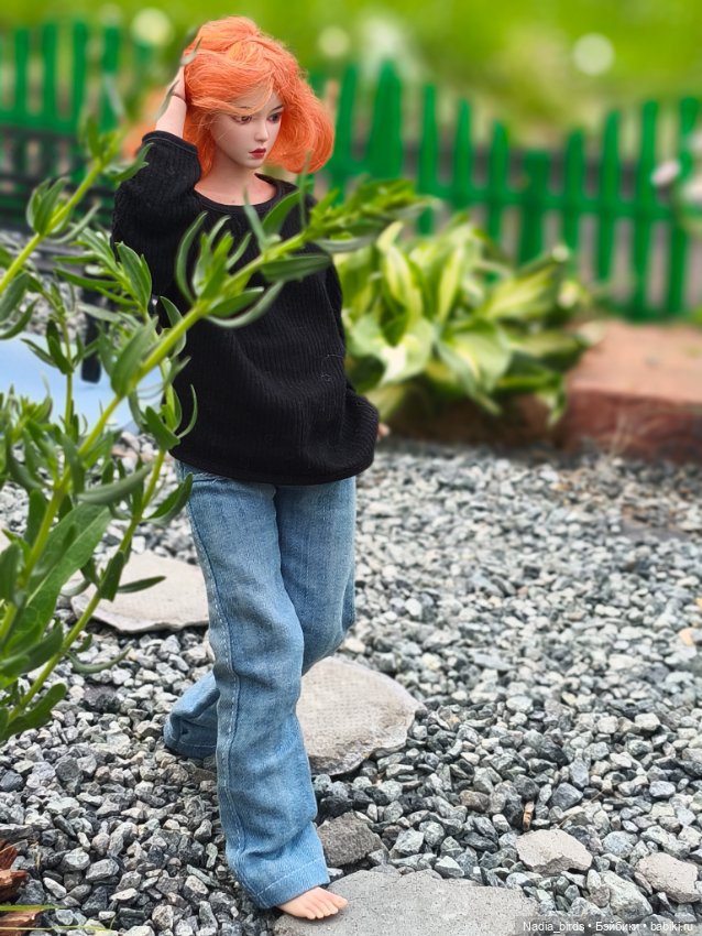 Женское бесшовное тело jiaou doll 1/6 (фото 9)