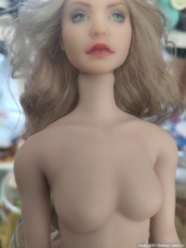 Женское бесшовное тело jiaou doll 1/6