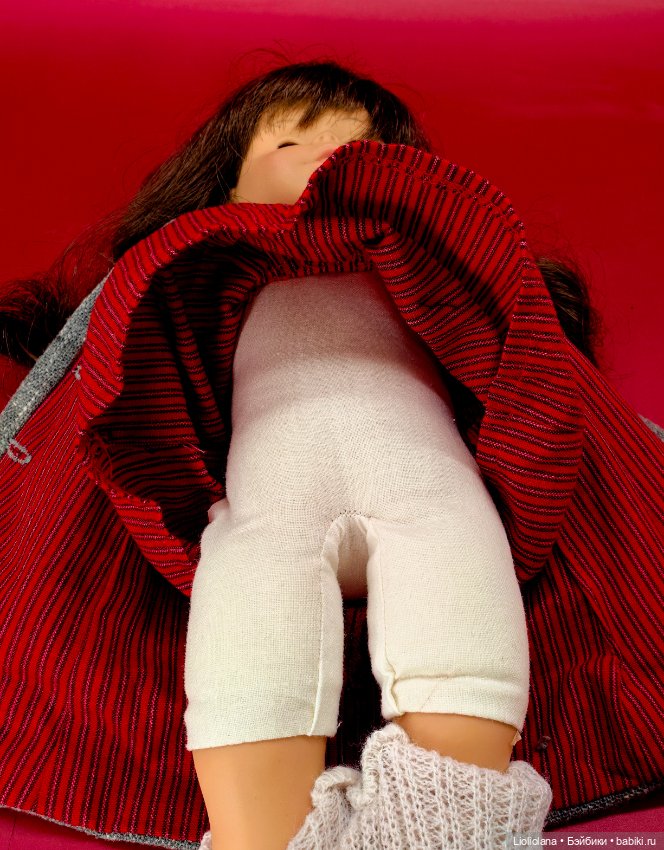 Виниловая кукла Паулина от Eva Reick Германия 1991 год (фото 7)