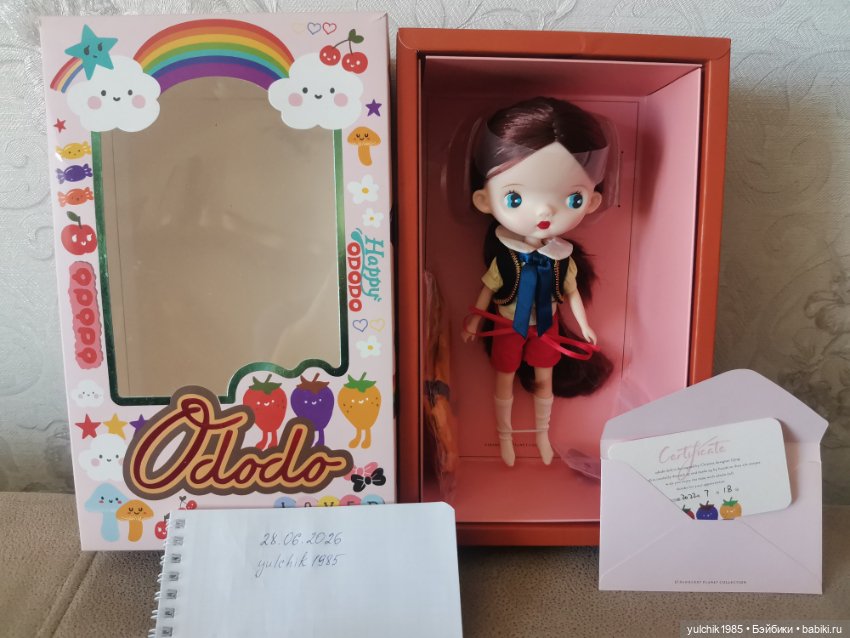 Кукла Ododo strawberry planet doll (фото 3)