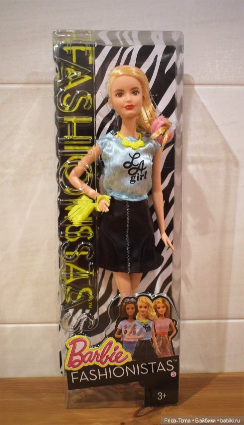 Barbie fashionista 3 LA girl барби фашионистас 3 Скиппер неформалка