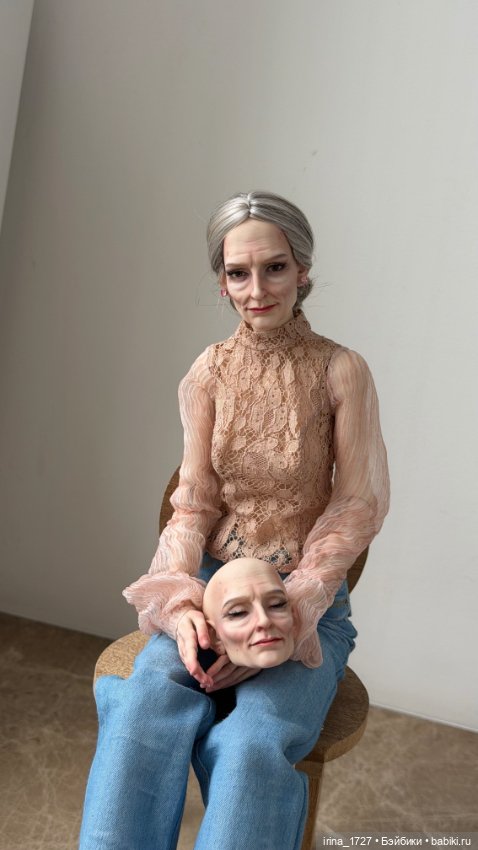 Бабушка Азалия — Авторские куклы BJD (фото 10)