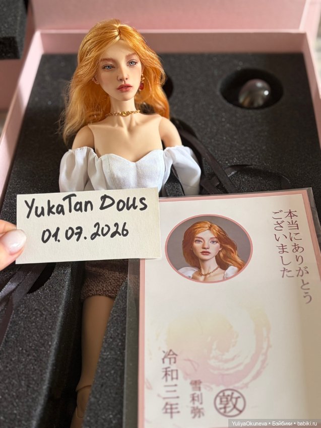 Авторская шарнирная кукла Виктория от YukaTan Dolls (фото 8)