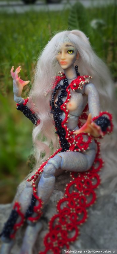 Авторская шарнирная кукла Люмина (BJD 1/6, OOAK) (фото 7)