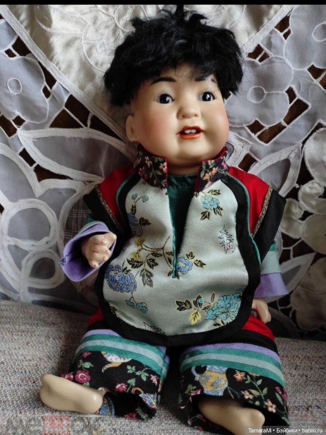 Малыш Asiatische puppe , реплика J. D. Kestner