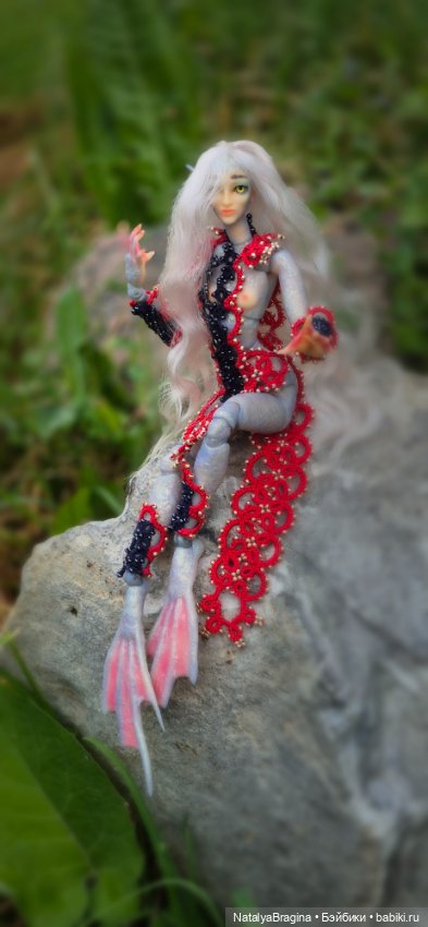 Авторская шарнирная кукла Люмина (BJD 1/6, OOAK) (фото 5)