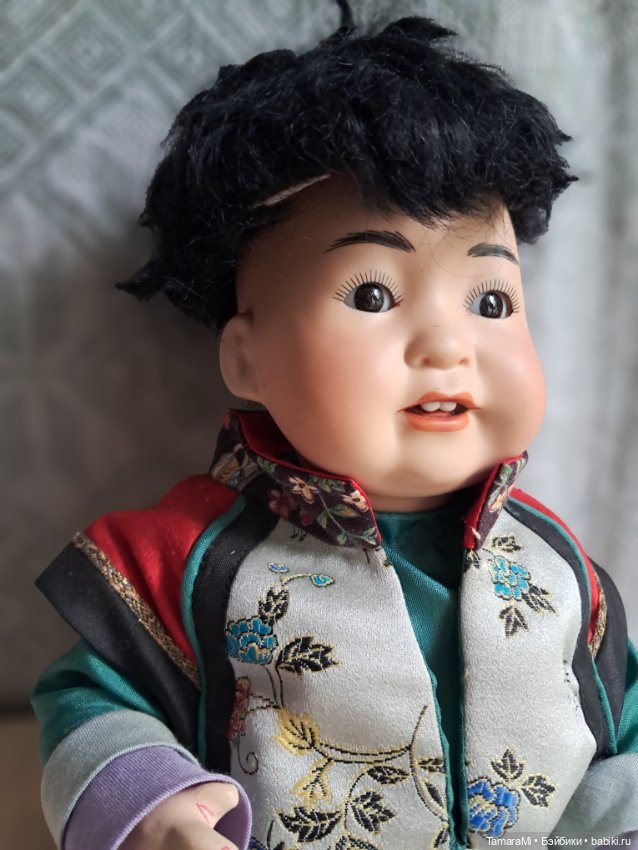 Малыш Asiatische puppe , реплика J. D. Kestner