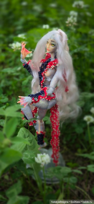 Авторская шарнирная кукла Люмина (BJD 1/6, OOAK)