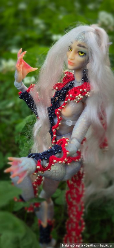 Авторская шарнирная кукла Люмина (BJD 1/6, OOAK) (фото 2)