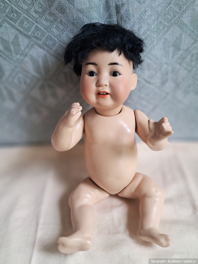 Малыш Asiatische puppe , реплика J. D. Kestner