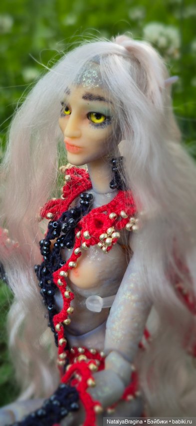 Авторская шарнирная кукла Люмина (BJD 1/6, OOAK) (фото 3)