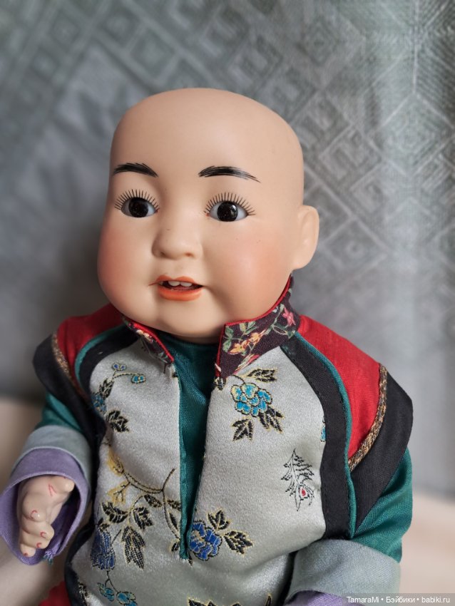 Малыш Asiatische puppe , реплика J. D. Kestner