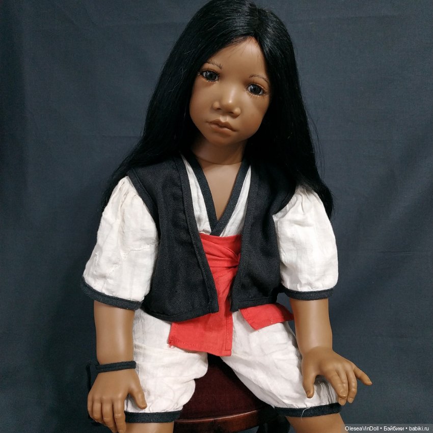 Pancho от автора Annette Himstedt, Коллекционная кукла 1990-е, Германия